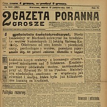 Małoletnia świętokradczyni - Marki 1915 rok.