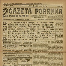 Kolejka Marecka - konna - 1915