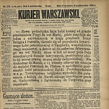 Kolejka konna do Marek - 1895