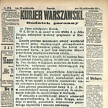 Zgon założyciela Marek - 1911