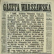 Maszyny z Łodzi do Marek-1892