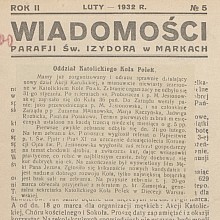 Katolickie Koło Polek - Marki 1932