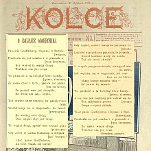 O kolejce mareckiej - 1912