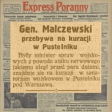 Generał Malczewski w Pustelniku - 1926