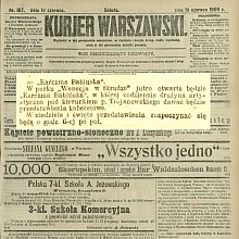Karczma Babińska w Strudze - 1909