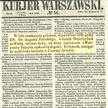 Myśliwska biesiada w Czarnej Strudze - 1855