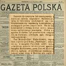 Maksymilian Małachowski kontra Jan Rościszewski- 1898