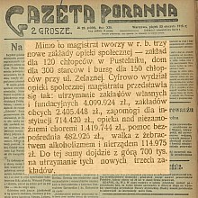 Zakład opieki społecznej w Pustelniku - 1925