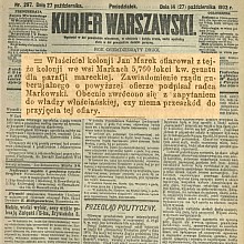 Grunt dla parafii mareckiej - 1902