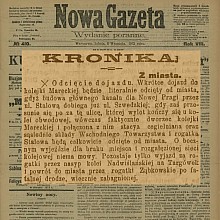 Zagrożona kolejka marecka - 1913