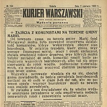 Niepokoje w Markach -1930