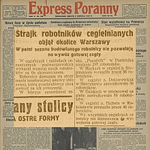 Strajki w cegielniach - 1926