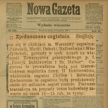 Towarzystwo przemysłowe Doktorowicz i Halber - 1909