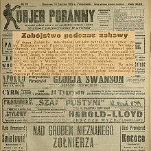Zabójstwo podczas zabawy w Rościszewie - 1925