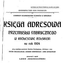 Przemysł fabryczny - Marki - Pustelnik - Struga 1904