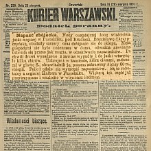 Napaść zbójecka w Pustelniku - 1897