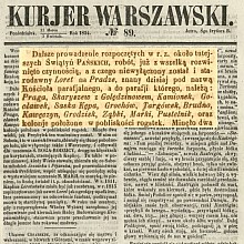 Marki i Pustelnik w parafii praskiej - 1854
